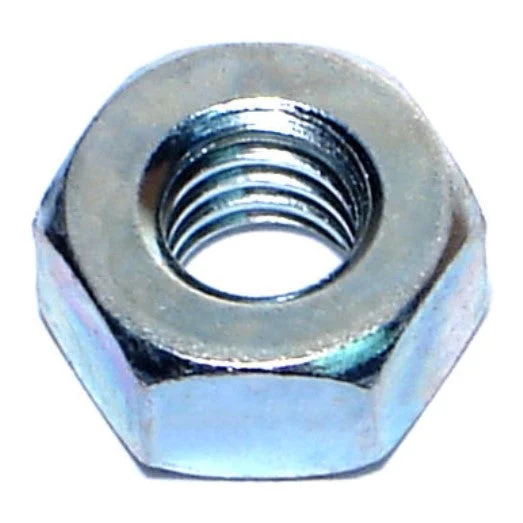 Nuts for Securing Fasteners in Electrical Systems-5/16"-18 Zinc Plated Grade 2 Steel Coarse Thread Heavy Hex Nuts