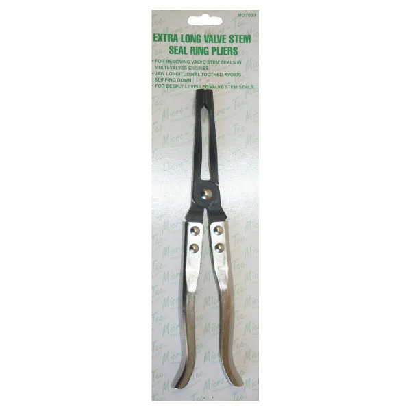 Pliers for Jewelry Making and Repair-Micro-Tec Extra Long Valve Stem Seal Ring Pliers