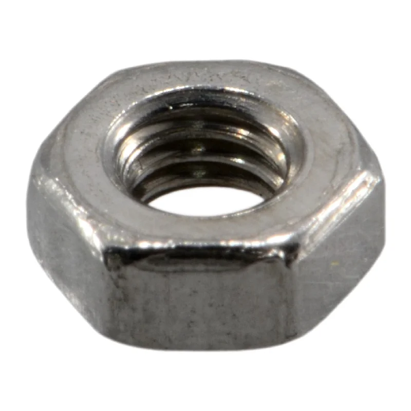 Nuts for Framing Metal Construction Projects-3mm-0.50 A2-70 Stainless Steel Coarse Thread Hex Nuts