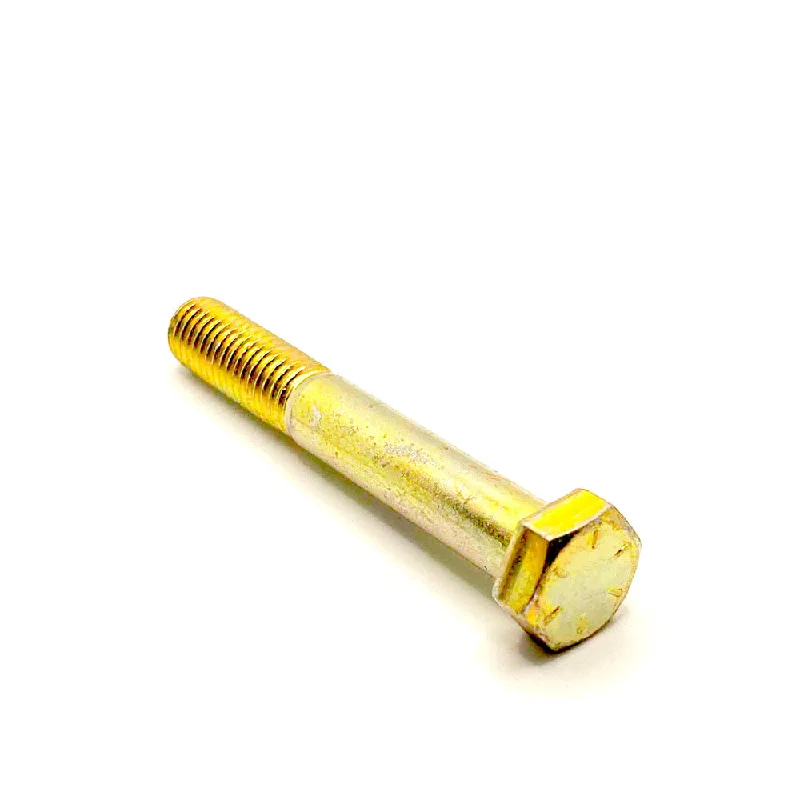 Bolts for Automotive Repairs-1/2-13 x 3-1/2in UNC Grade 8 Hex Cap Screw Yellow Zinc