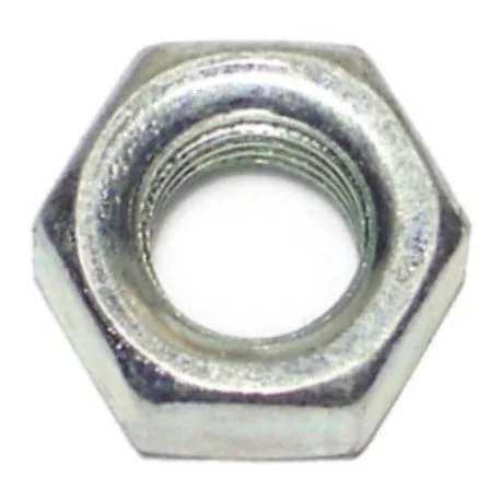 Nuts for Heavy-Duty Machinery Mounting-5/16"-24 Plain Steel Fine Thread Left Hand Hex Nuts