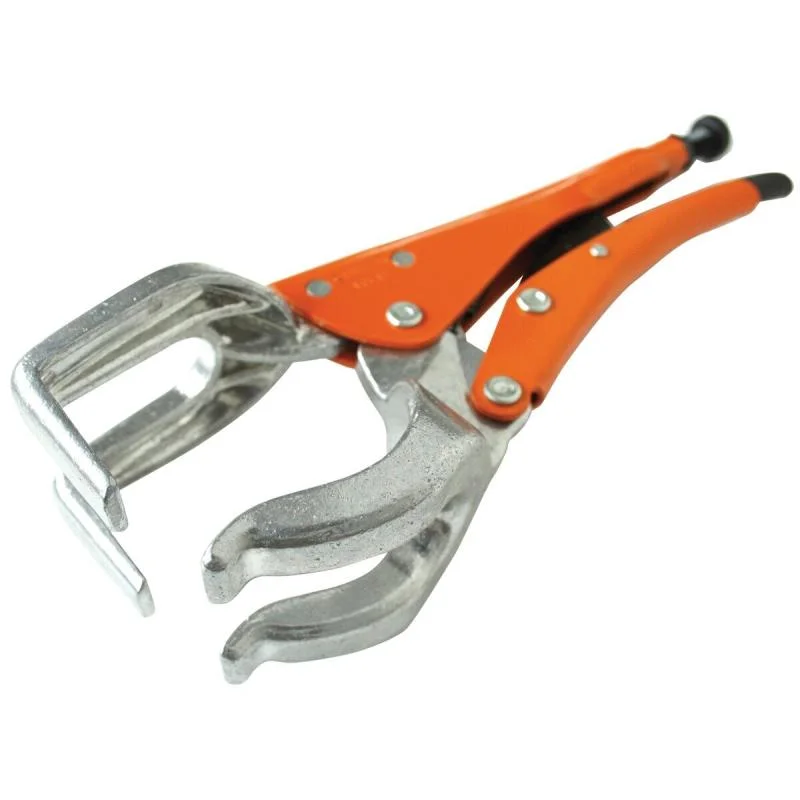 Pliers with Ergonomic Handles for Comfort-Grip-On 14512 12 Inch U-Clamp Locking Pliers, Aluminum Jaws-4" Capacity