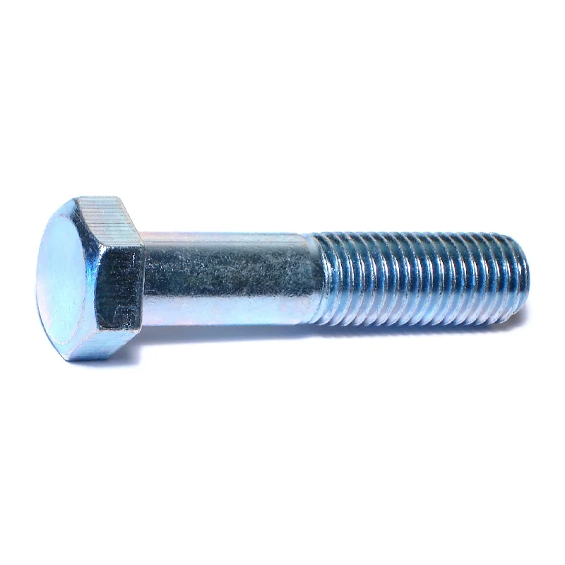 Bolts for Mounting Roof Beams-3/4"-10 x 3-1/2" Zinc Plated Grade 2 / A307 Steel Coarse Thread Hex Bolts