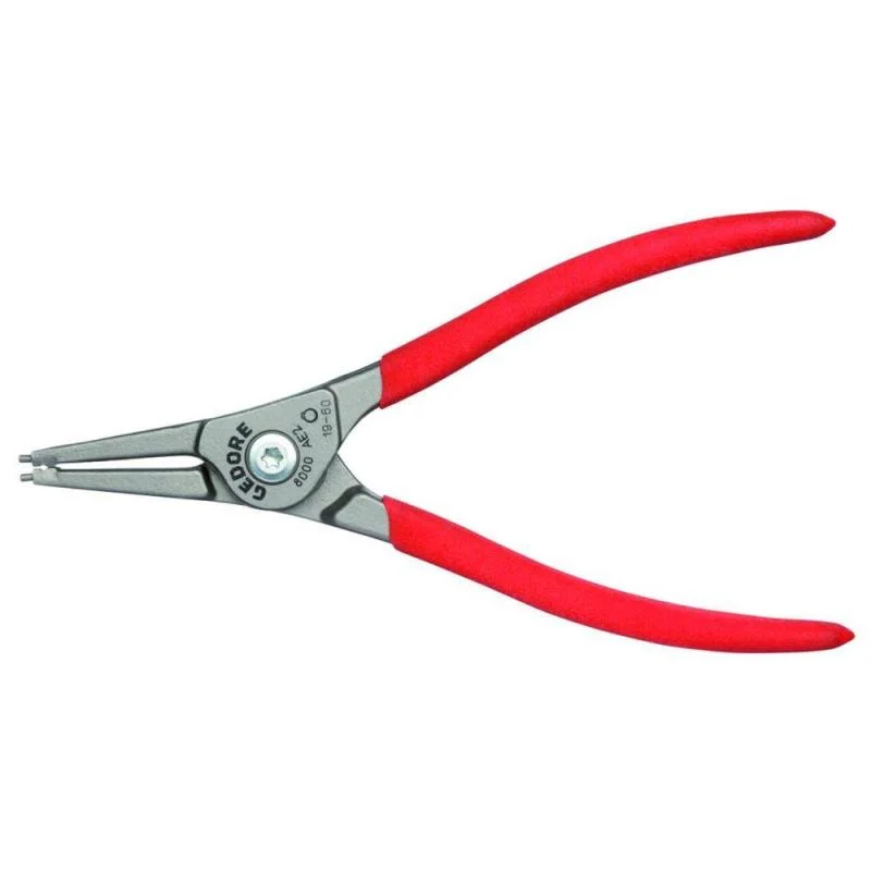 High-Grip Pliers for Safe Handling-Gedore 2930668 Circlip pliers for external retaining rings, straight, 10-25 mm