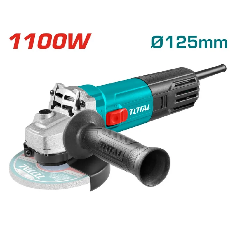 Powerful Angle Grinder for Industrial Use-Total Angle grinder 1100W125mm TG11012526