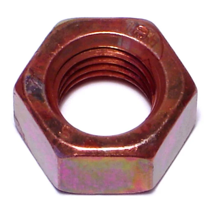 Nuts for Attaching Metal Frames to Concrete-16mm-2.0 Zinc Plated Class 8 Steel Coarse Thread Hex Nuts