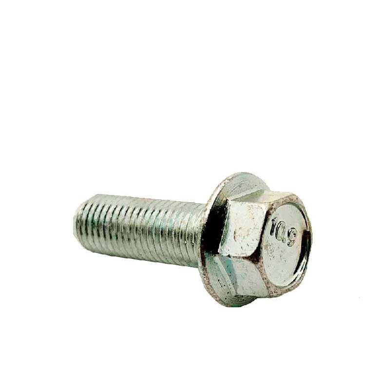 Bolts for Heavy Construction Equipment-M10-1.25 X 30mm Class 10.9 JIS-B1189 Flange Bolt