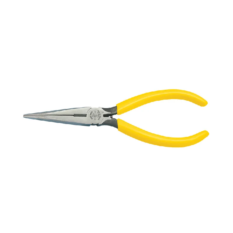 Pliers for Removing Pins and Clips-Klein Tools D203-7C Pliers, Long Nose Side-Cutters with Spring, 7"