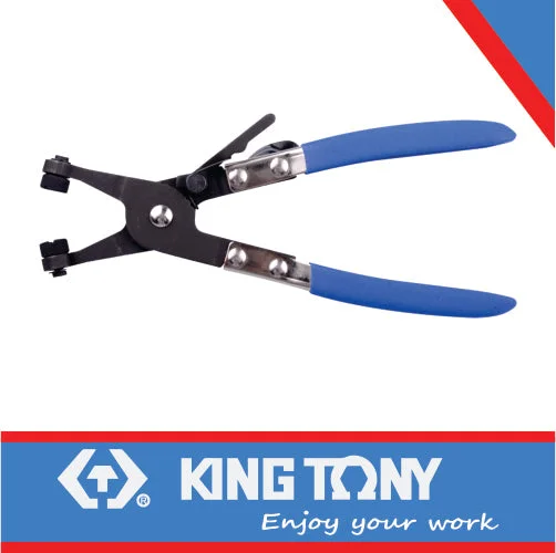 Pliers for Woodworking and Carving Tasks-King Tony Wire Hose Clamp Pliers