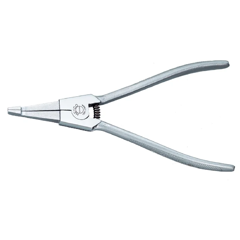 Multi-Purpose Needle Nose Pliers for Plumbing-Heyco 01257017580 Retaining Ring Pliers Straight Length 175mm