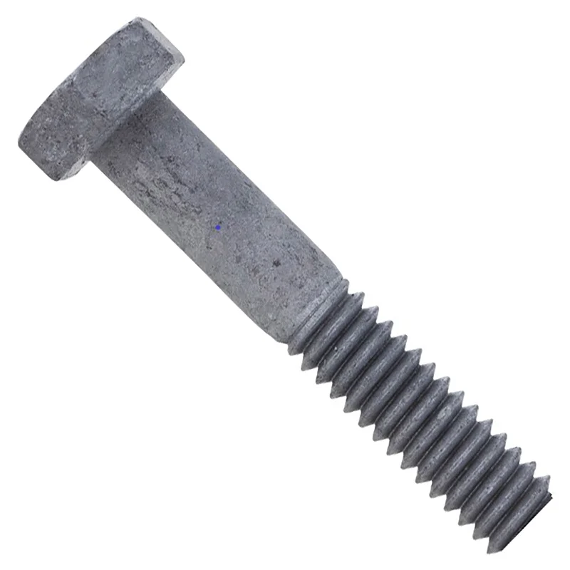 Bolts for Reinforced Concrete Construction-1/4"-20 x 1-1/4" Conquest A307 Grade A Hex Bolt - Hot Dip Galvanized