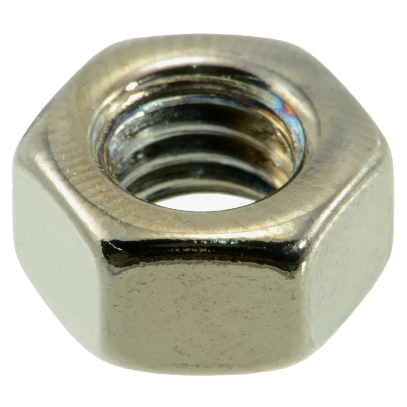 Nuts for Home Renovation and Repairs-5/16"-18 Black Chrome Plated Grade 5 Steel Coarse Thread Hex Nuts