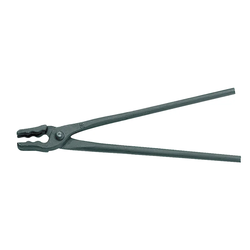 Flat Jaw Pliers for Smooth Surfaces-Gedore 8845100 233-300 Blacksmith's Tongs, Wolf's Jaw, 300 mm