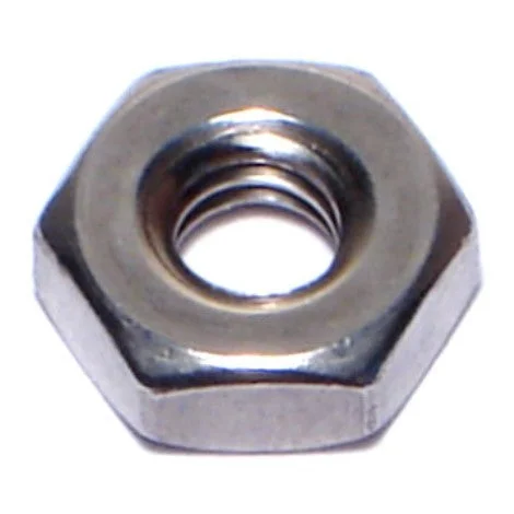 Nuts for Reinforcing Wooden Fixtures-#12-24 18-8 Stainless Steel Coarse Thread Hex Nuts