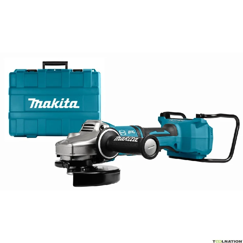 Angle Grinder with Vibration Dampening Technology-Makita Cordless Angle Grinder Two Batteries 7" 36v DGA700