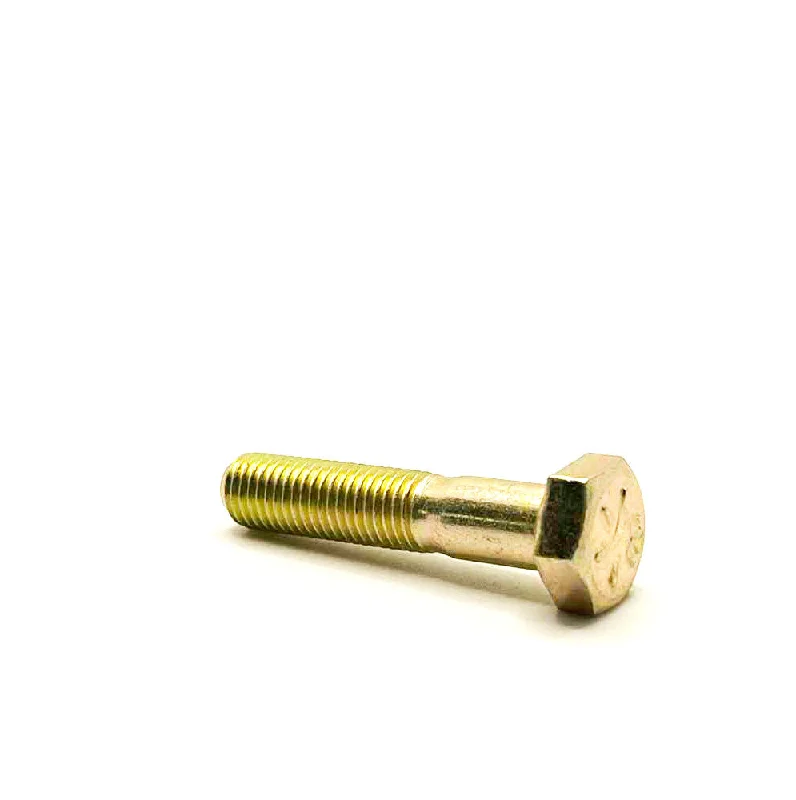 Bolts for Holding Panels and Frames Together-5/16-24 x 1-1/2in UNF Grade 8 Hex Cap Screw Yellow Zinc