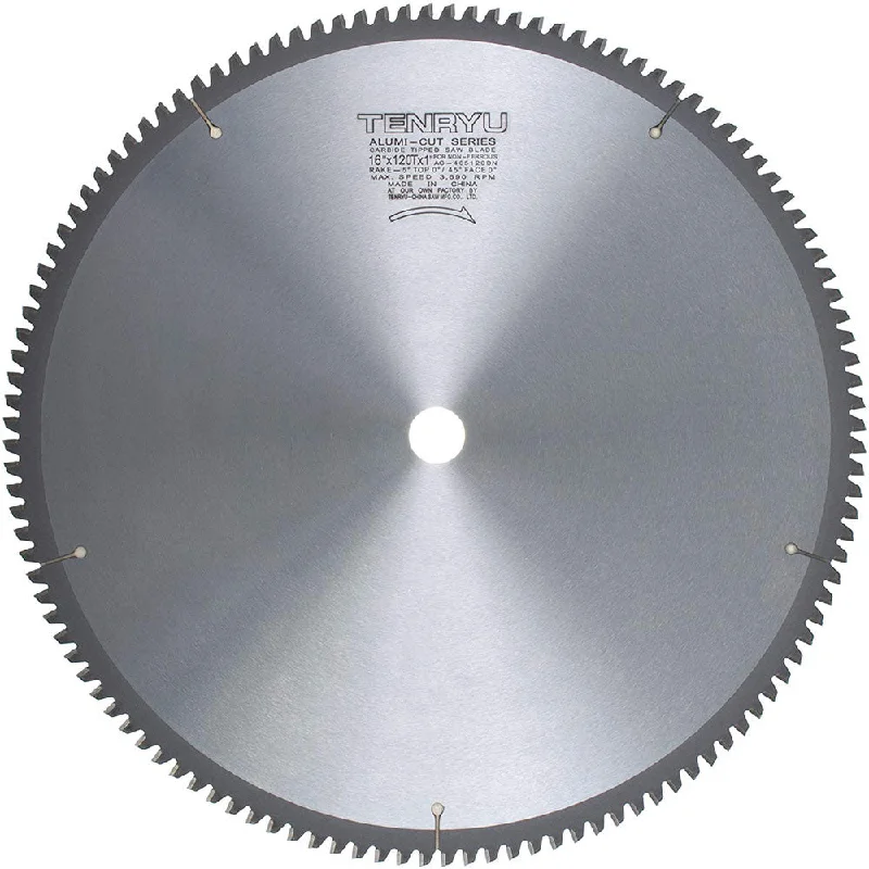 Best Saw Blades for Cutting Fasteners-Tenryu AC-405120DN Alumi-Cut 16" 120T 1" Arbor Non-Ferrous Saw Blade