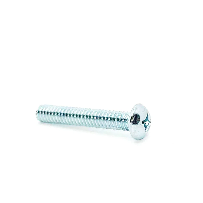 Screws for Building Custom Cabinets-1/4-20 x 1-1/2in UNC Phillips Round Machine Screw Clear Zinc