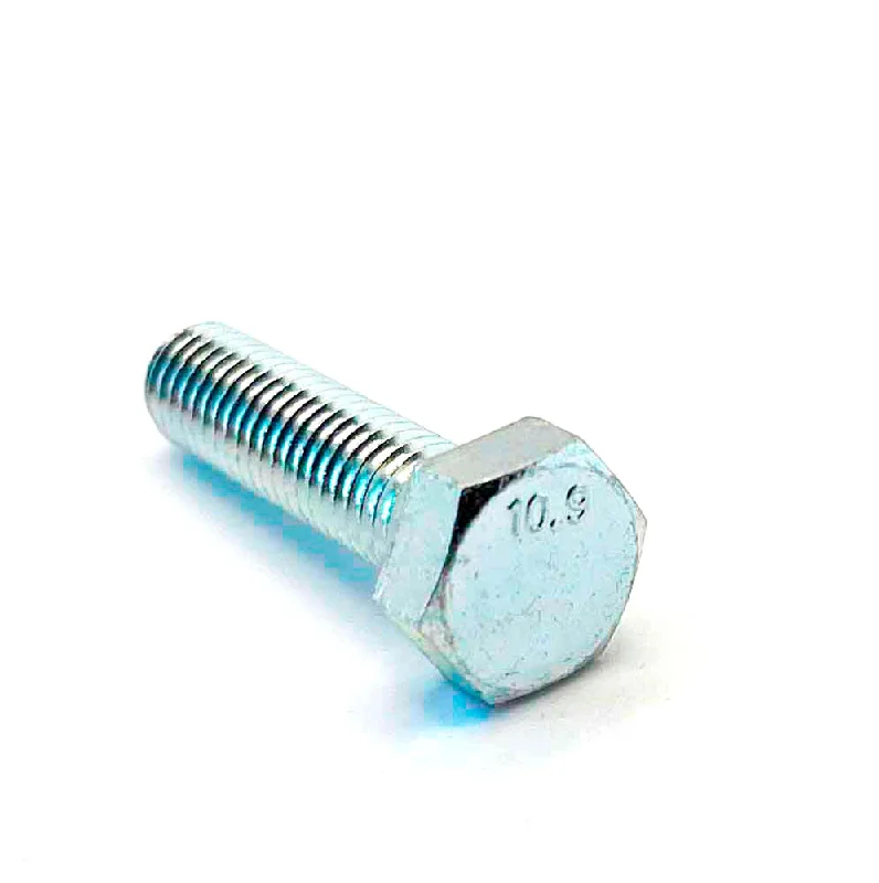 Bolts for High-Torque Applications-M8-1.25 x 35mm Class 10.9 Hex Cap Screw DIN 933 Full Thread