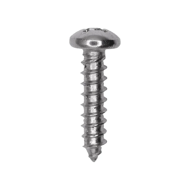 Screws for Furniture Assembly-Auveco # 25575 #8 X 3/8. 18-8 Stainless Phillips Pan Head Tapping Screw Qty. 50